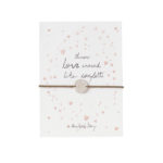 A Beautiful Story Schmuck Postkarte Konfetti