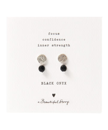 AW30816-Mini-Coin-Black-Onyx-Silver-Earrings