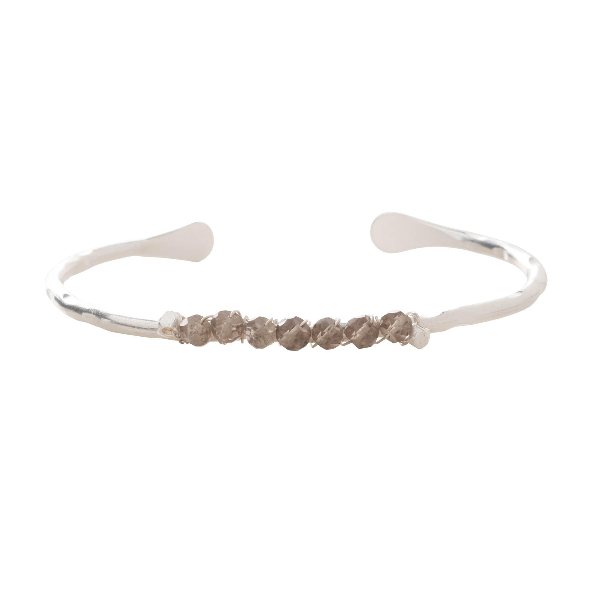 AW30893-Devoted-Smoke-Quartz-Silver-Bracelet AW30893-Devoted-Smoke-Quartz-Silver-Bracelet