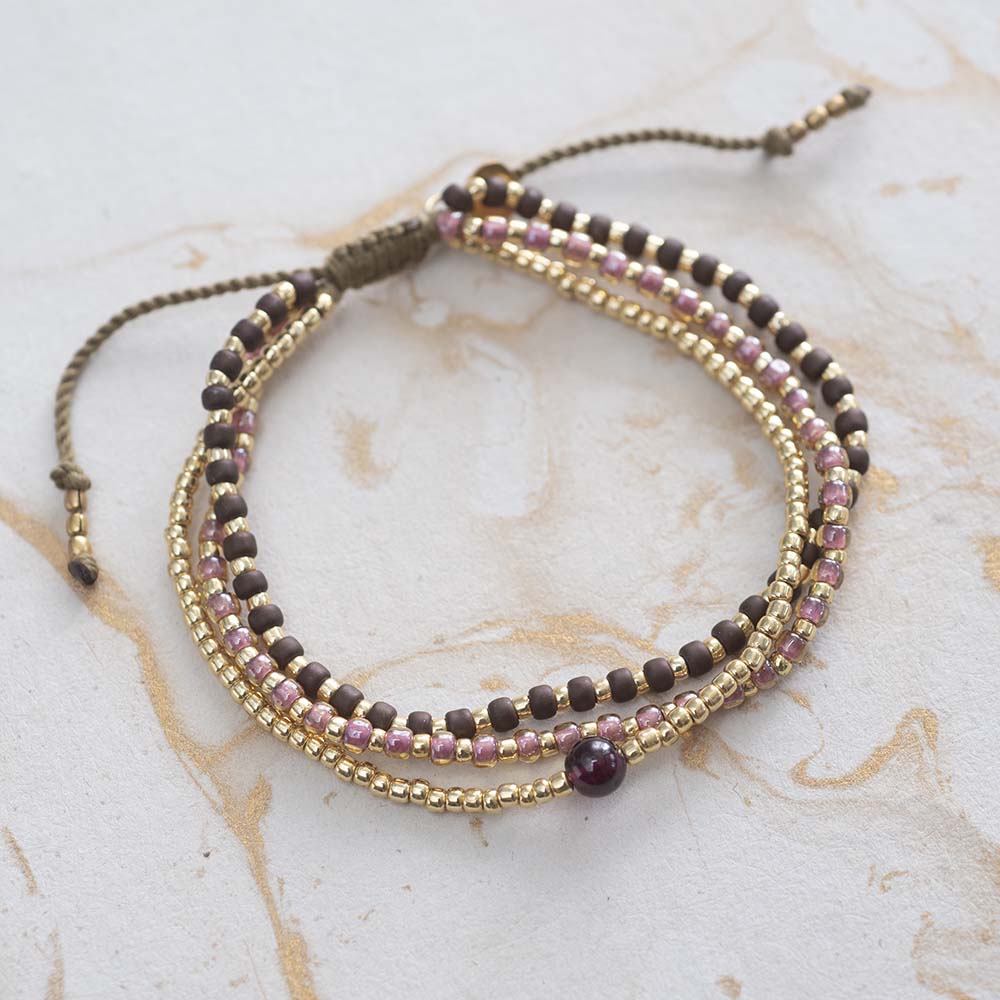 BL30211-Loyal-Garnet-Gold-Bracelet-1 BL30211-Loyal-Garnet-Gold-Bracelet-1