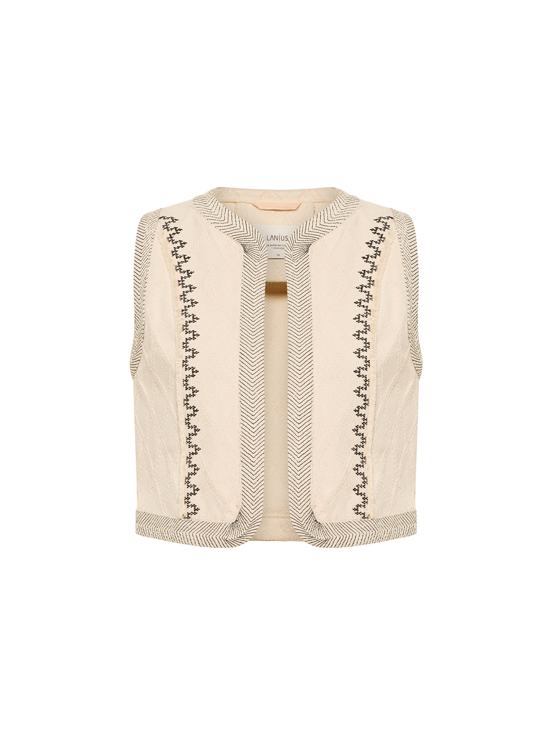 LANIUS_124-13914-113-natural-undyed-34_Weste-mit-Struktur-und-Stickerei_01