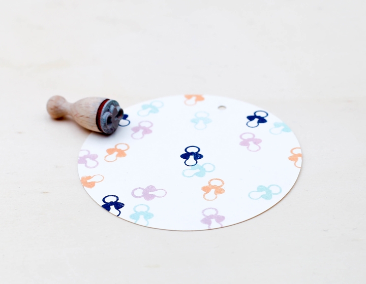 schnuller Schnuller Perlenfischer Stempel